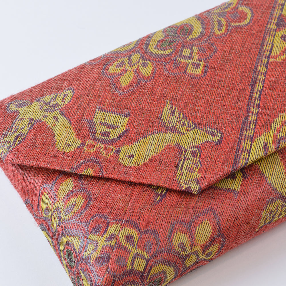 
                  
                    画像をギャラリービューアに読み込む, 数寄屋袋　箔錦　正倉院鳥華紋.
                  
                